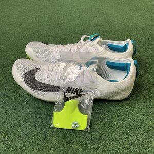 Sz 7 Nike Zoom Superfly Elite 2 Flyknit Spikes Track Field FZ9662-100 Men's